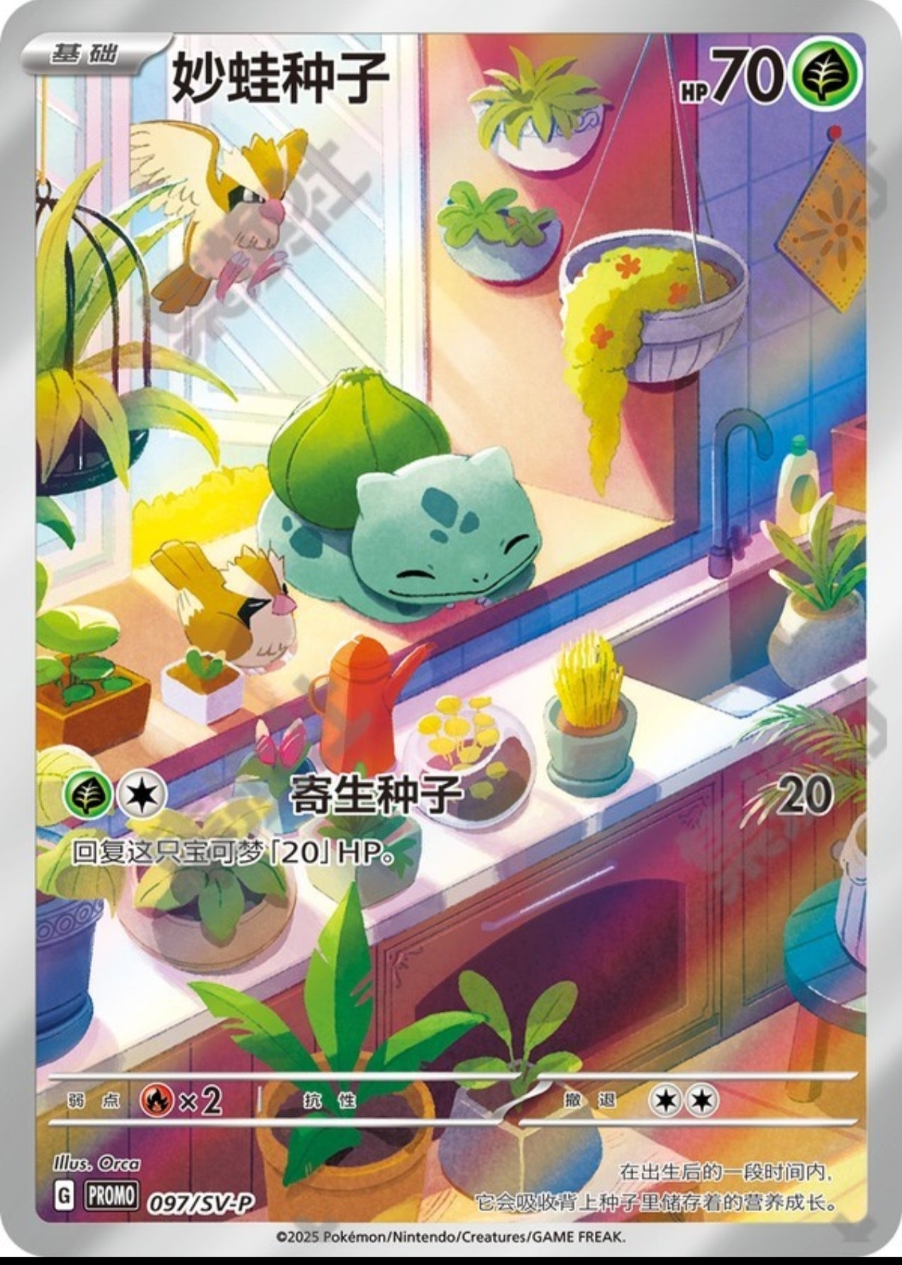 Bulbasaur SV-P-097/SV-P Promo Near Mint
Chinese
