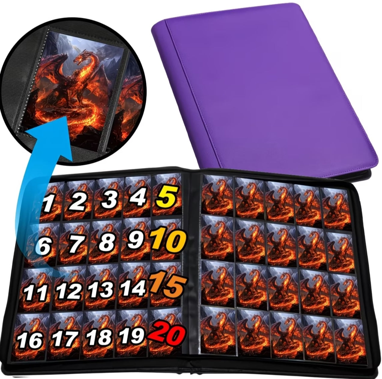 1280 Pocket binder (Pokedex Plus)