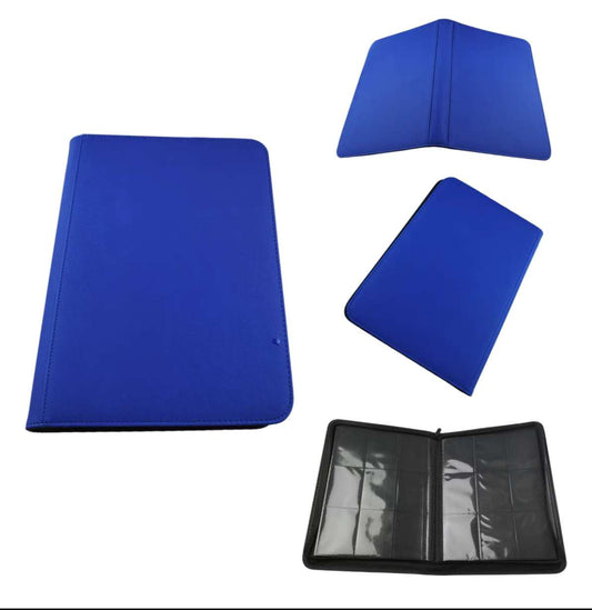 9 Pocket Side Loading Zip Card Binder | 360 cards