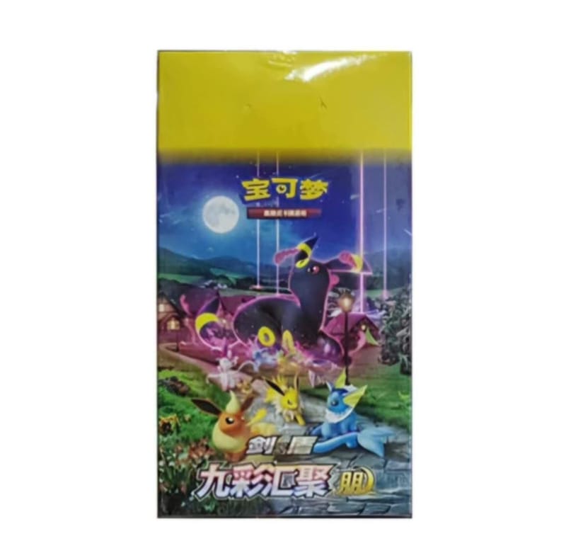 Nine Colors Gathering - Pokemon Thin Booster Box [Set A] - Simplified Chinese