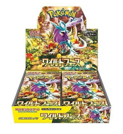 Wild Force - Pokémon Booster Box - Japanese(Pre-order)