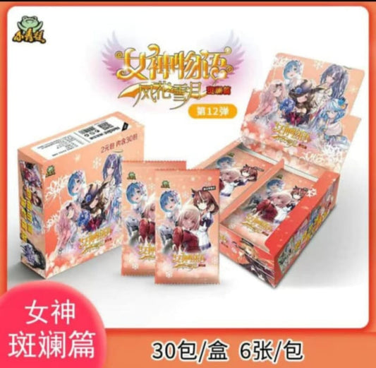 Goddess Story NS-12 Booster Box Waifu Anime TCG/CCG, Factory Sealed