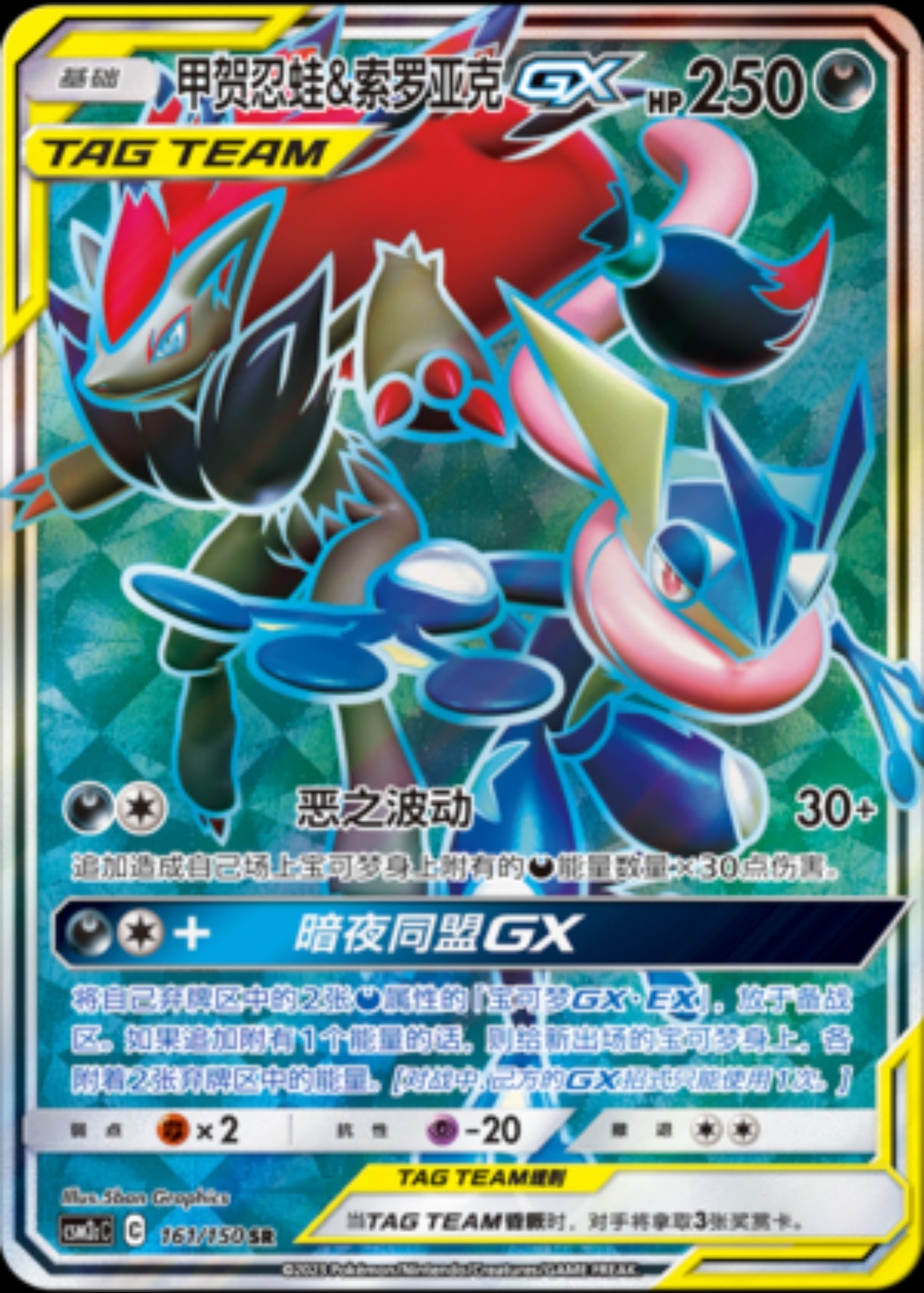 Greninja & Zoroark GX (CN)