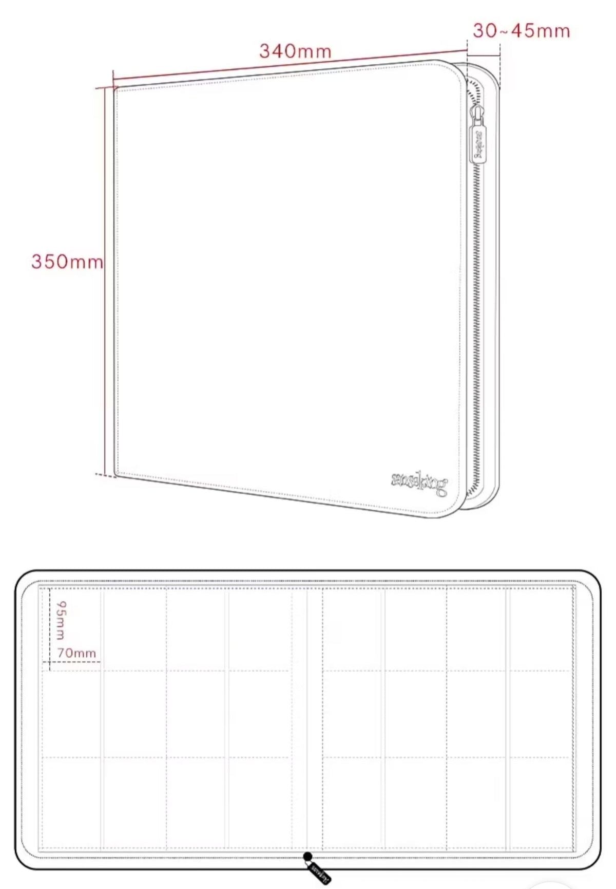 Sanseking 480 Binders
