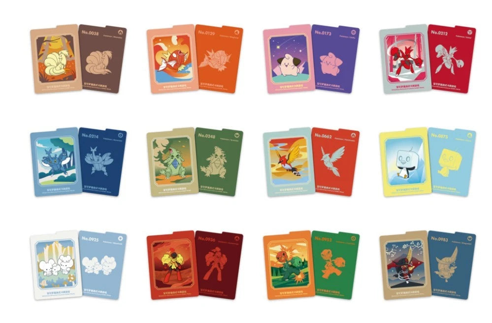Pokemon Metal Deck Box Set - Chinese