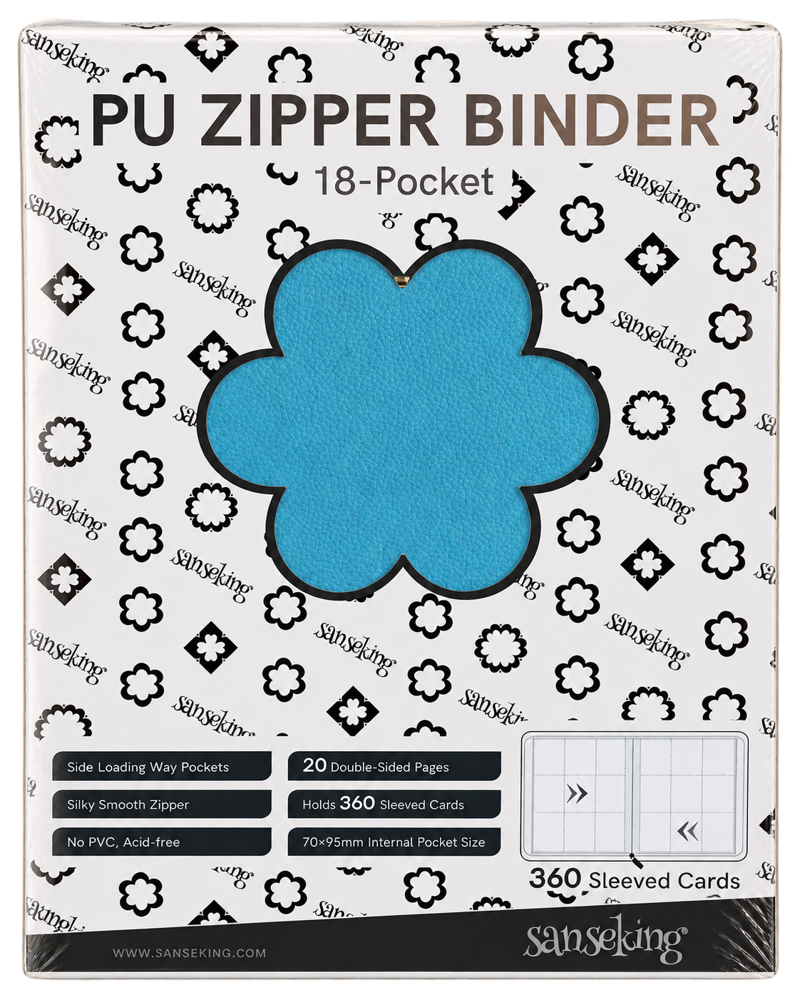 Sanseking 360 multicolored Binders