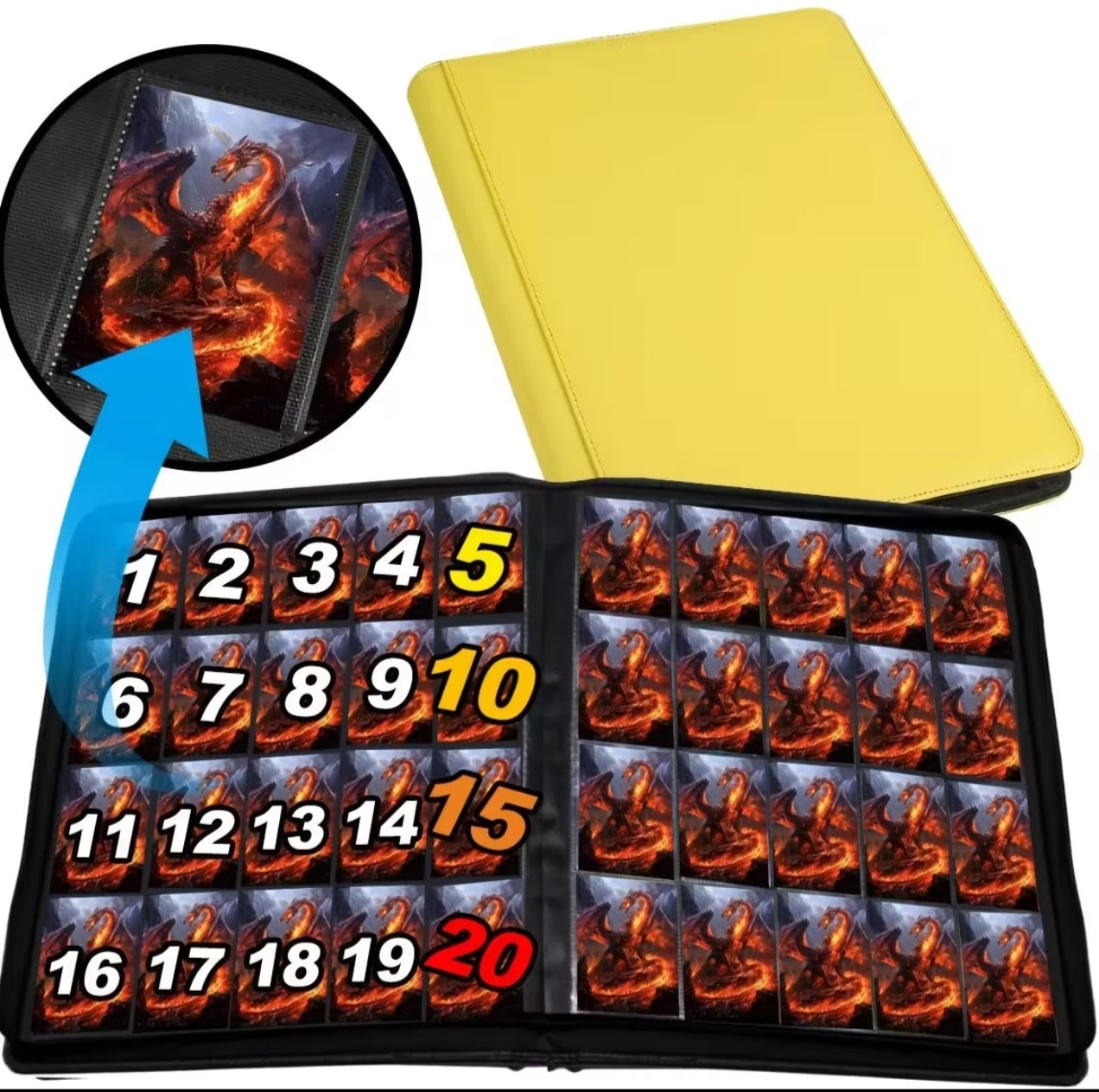 1280 Pocket binder (Pokedex Plus)