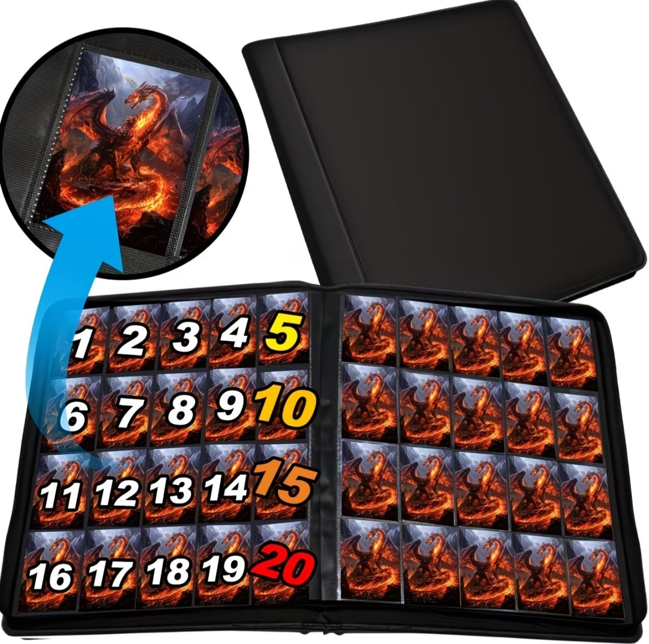 1280 Pocket binder (Pokedex Plus)