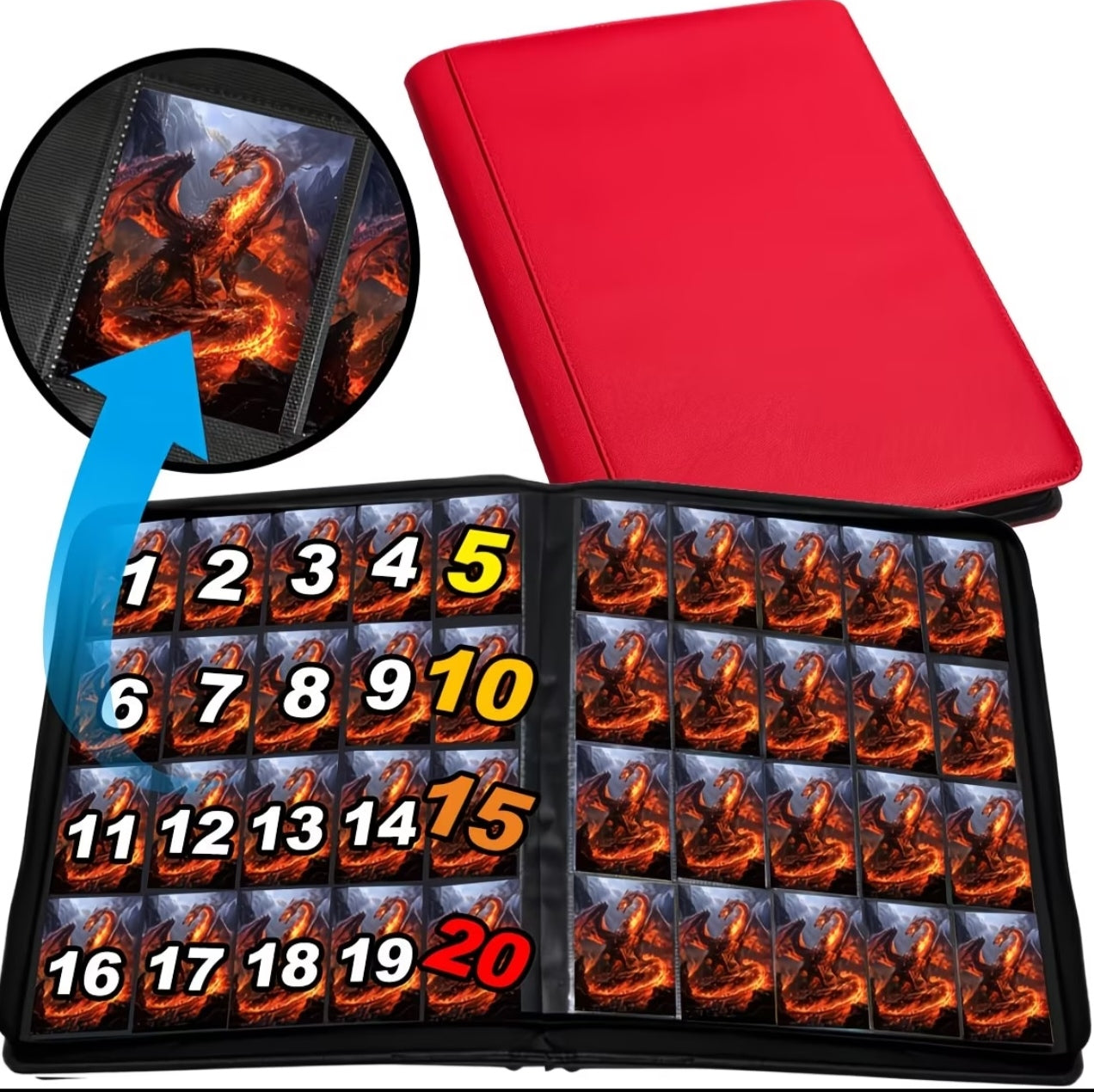 1280 Pocket binder (Pokedex Plus)