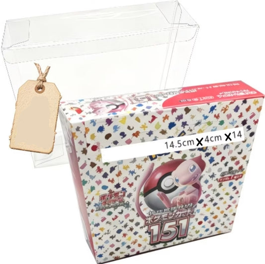 Japanese Booster box Protectors (151 /similar size) - booster box not included